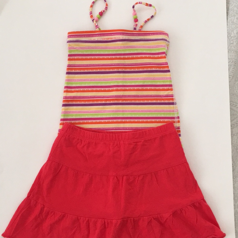 💜SALE 3 for $15💜Set Cute Top and Skort💜Si 6/7